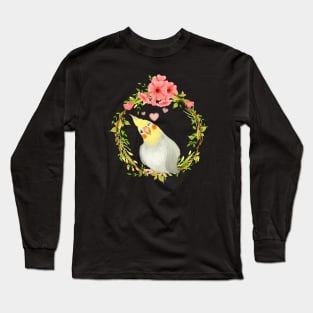 With Love from the Sweetest Cockatiel Long Sleeve T-Shirt